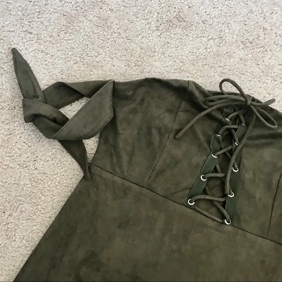 Suede dress - Picture 2 of 3